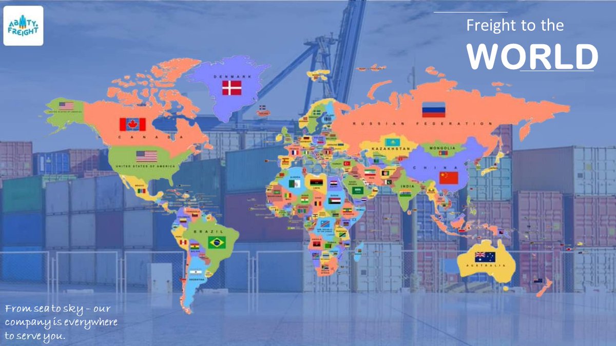FreightAbility's tweet photo. Working Round the clock, wherever you need us through the skies, across the seas and across borders.
For any inquires send us a message here or contact us via our mail:ability@abilityfreight.net
#Ability_Freight
#We_Are_Ability
#logistics #SHIPPING #export #import #worldwide https://t.co/0GZRbTxz6H