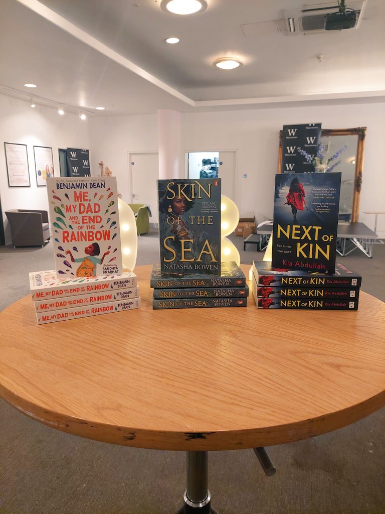 We have three giveaways coming up! First is of course our winning books - Me, My Dad and the End of the Rainbow, Skin of the Sea and Next of Kin. One lucky reader will win a copy of each book! To enter FOLLOW us & RT this post. UK only. Closes at midnight! #giveaway