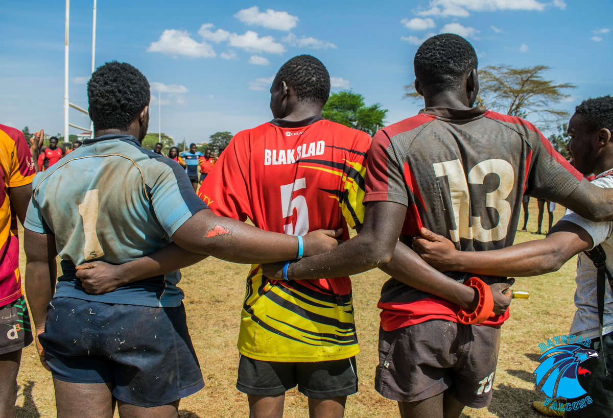 DUFalconsRugby's tweet photo. To @BlakBladRC , Thank you for hosting us and we wish you the very best in your Kenya Cup campaign.
#PoweredByDaystarUniversity
#BeyondTheTry
#TintaDigital
#KiuFresh
#TakeMatters https://t.co/h2SGaN3i7h