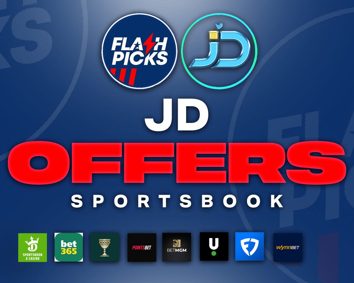 Good Morning ☕️. If anyone wants to check out any new deals for sportsbooks in your states, click link. New deals and books were added recently for multiple states➡️flashpicks.com/jd appreciate you all ✅ RTs appreciated 🔂 if you wind up signing up for any dm me and lmk.