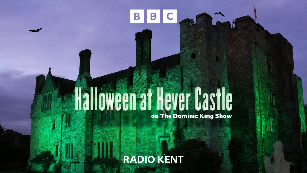 Don't miss Monday's edition of #TDKS @BBCRadioKent as I walk the corridors of @hevercastle with @DrOwenEmmerson #Halloween2022