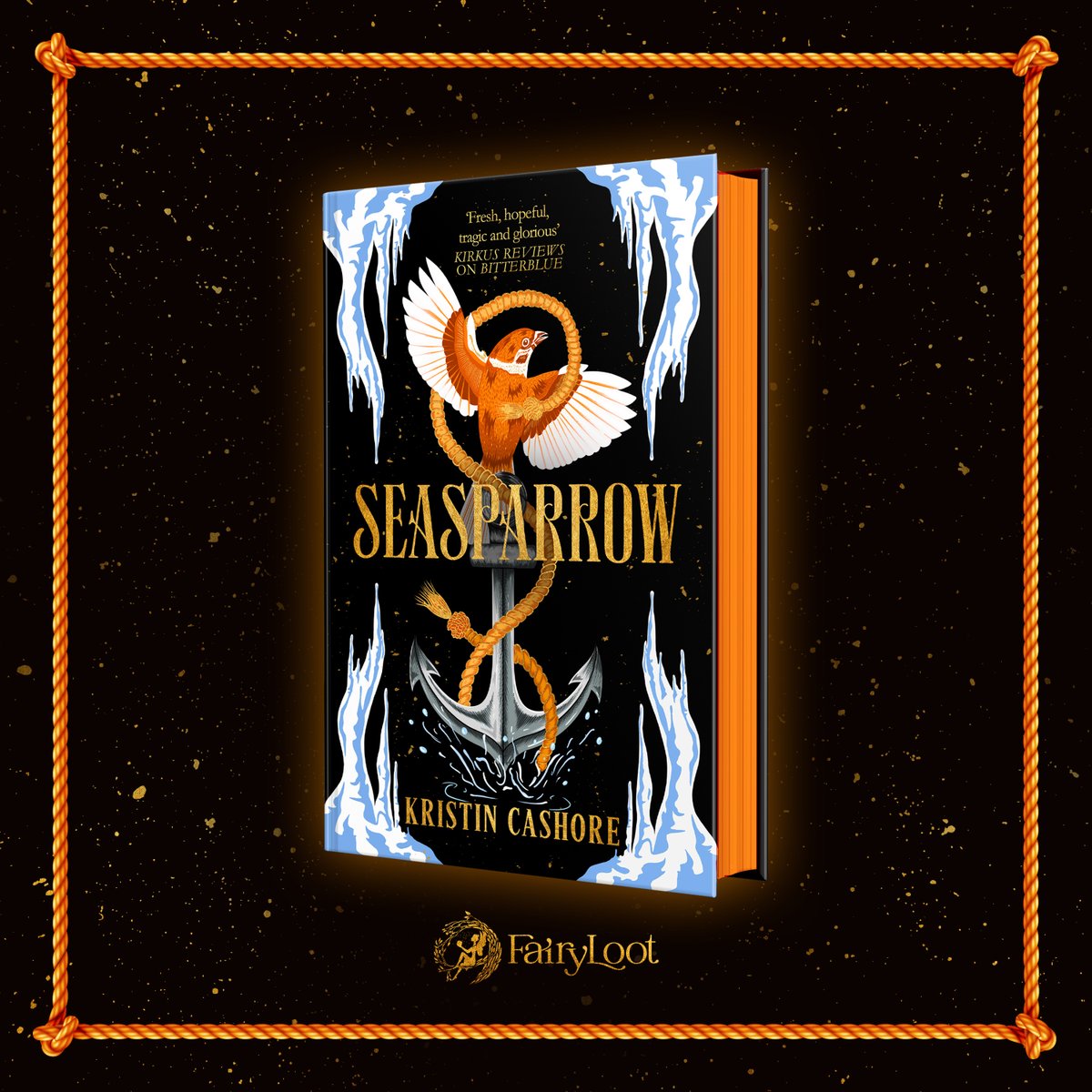 We are so happy to present to you the… ‘Seasparrow’ Exclusive Edition, brought to you in collaboration with @kristincashore and @gollancz!