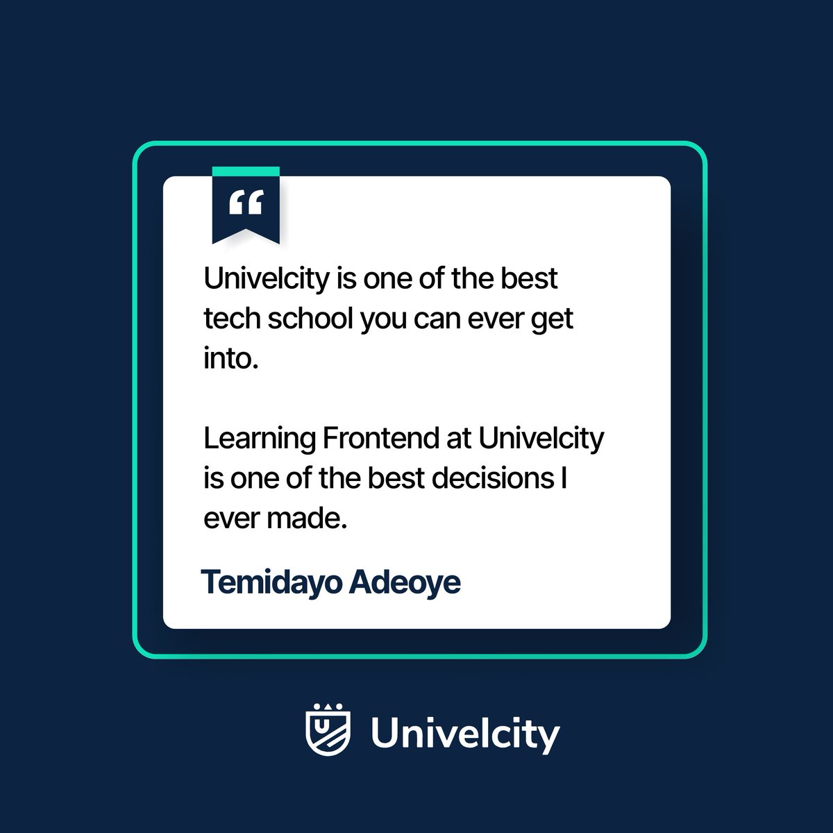 univelcity's tweet photo. Send a DM now or reach us on:
☎️ 09069880198

#techschool #datascience #webdevelopment #frontenddevelopment #techlovers  #viral https://t.co/OvFskyOZz4