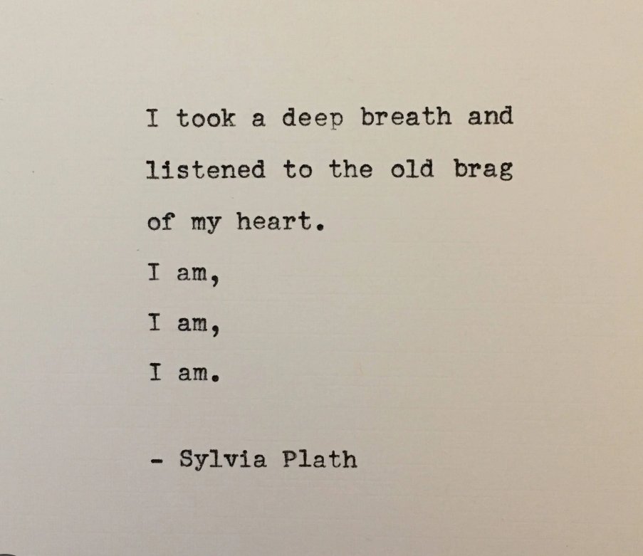 Happy birthday to Sylvia Plath, who would have turned 90 today! 