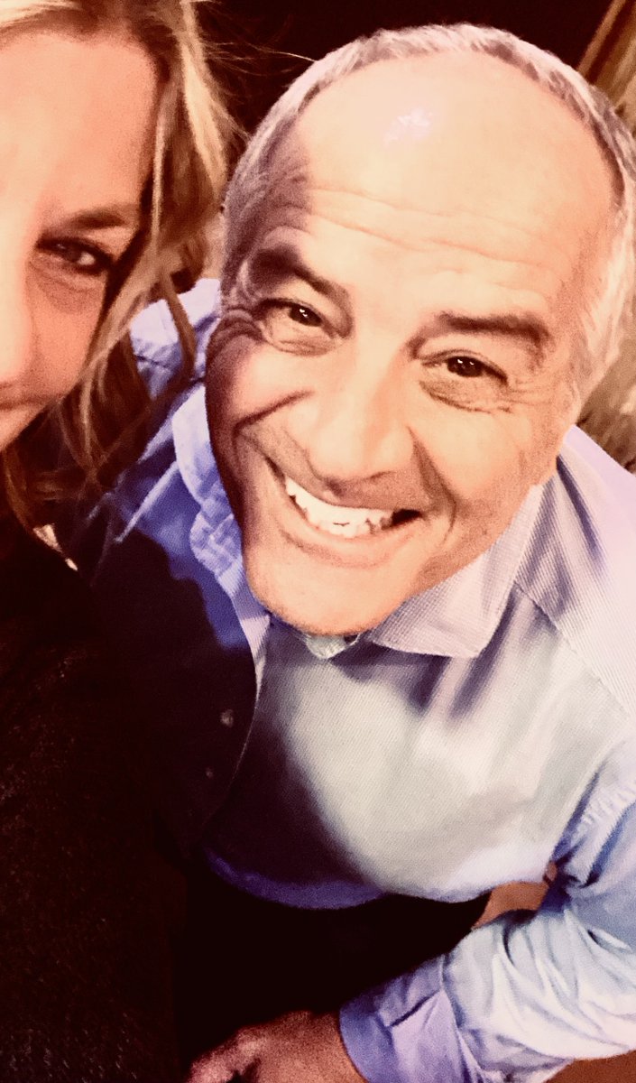 Me and professor Roberto after my first Italian class. What I learned - “vaffanculo” … stick it up your ass. We’re going to get along beautifully 😂😂😂