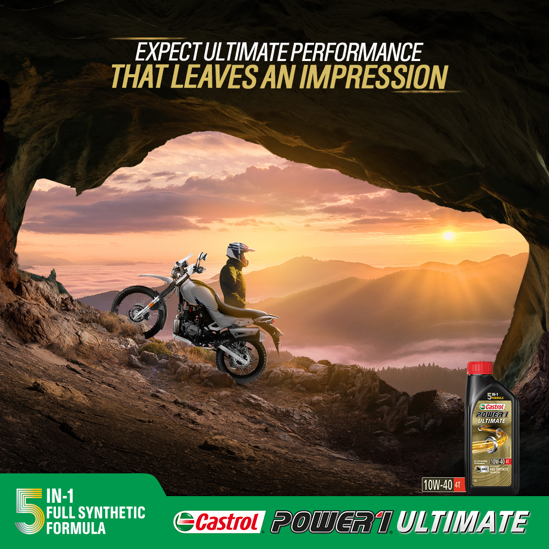 castrolbiking's tweet photo. Head down, throttle wide open and witness a riding experience like never before with #CastrolPOWER1ULTIMATE
Upgrade to #PerformanceThatSurprises by getting your pack today! Link in bio.
#5in1FullSyntheticFormula #ULTIMATEPerformance #FullSyntheticTechnology #CastrolPOWER1 https://t.co/gxxY9ff0ry