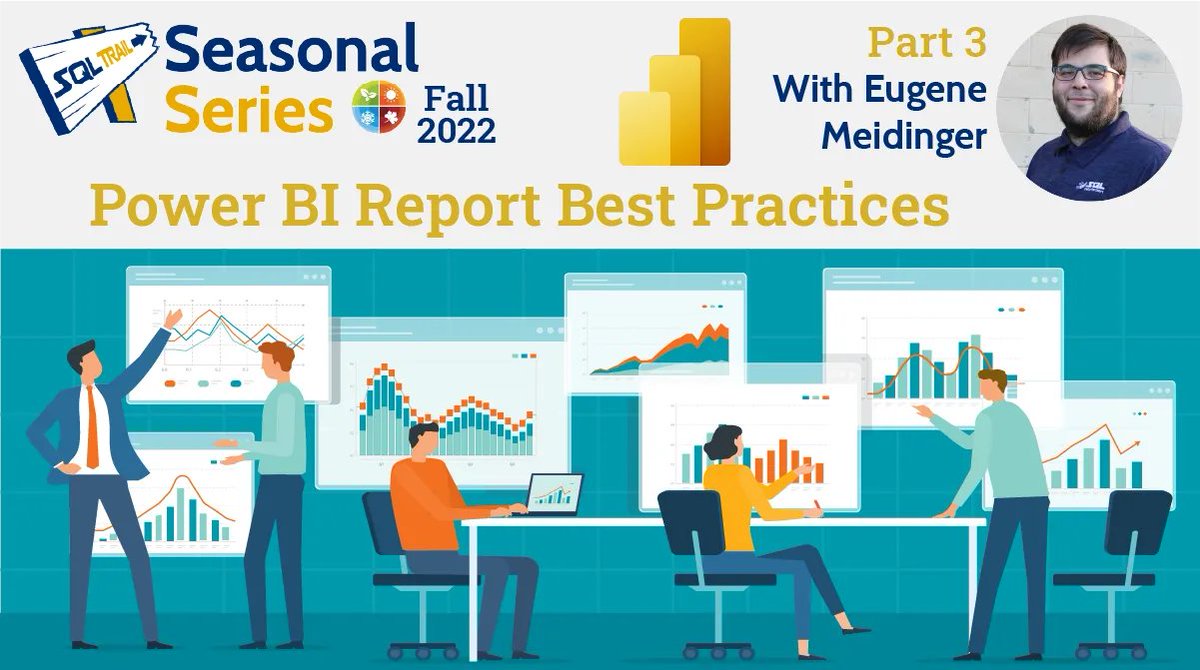 sqldatapartners's tweet image. Today at 1pm ET learn Power BI Best Practices from @SQLGene Join us for free: sqldatapartners.com/sql-trail-seas…
#powerbi #bestpractices #businessintelligence #alwayslearning #seasonalseries #sqltrail #sqldatapartners