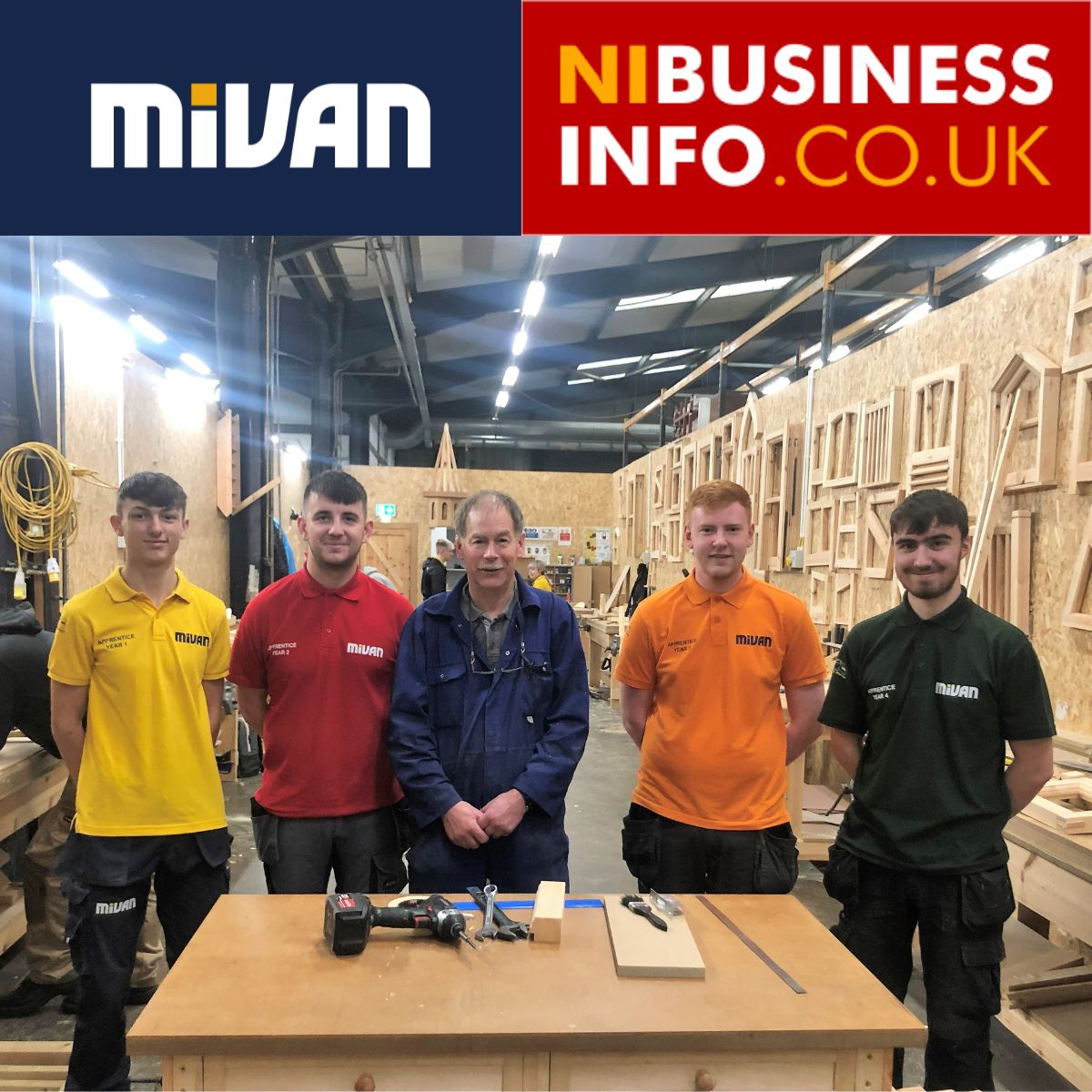 The Mivan Navigate Programme have provided 40 young people the opportunity to be joiner in the last 4 years. The fact <a href="/nibusinessinfo/">nibusinessinfo</a> have written a case study about the Programme is a testament to its success. To find out more click here - bit.ly/3SG8J8Q
#success