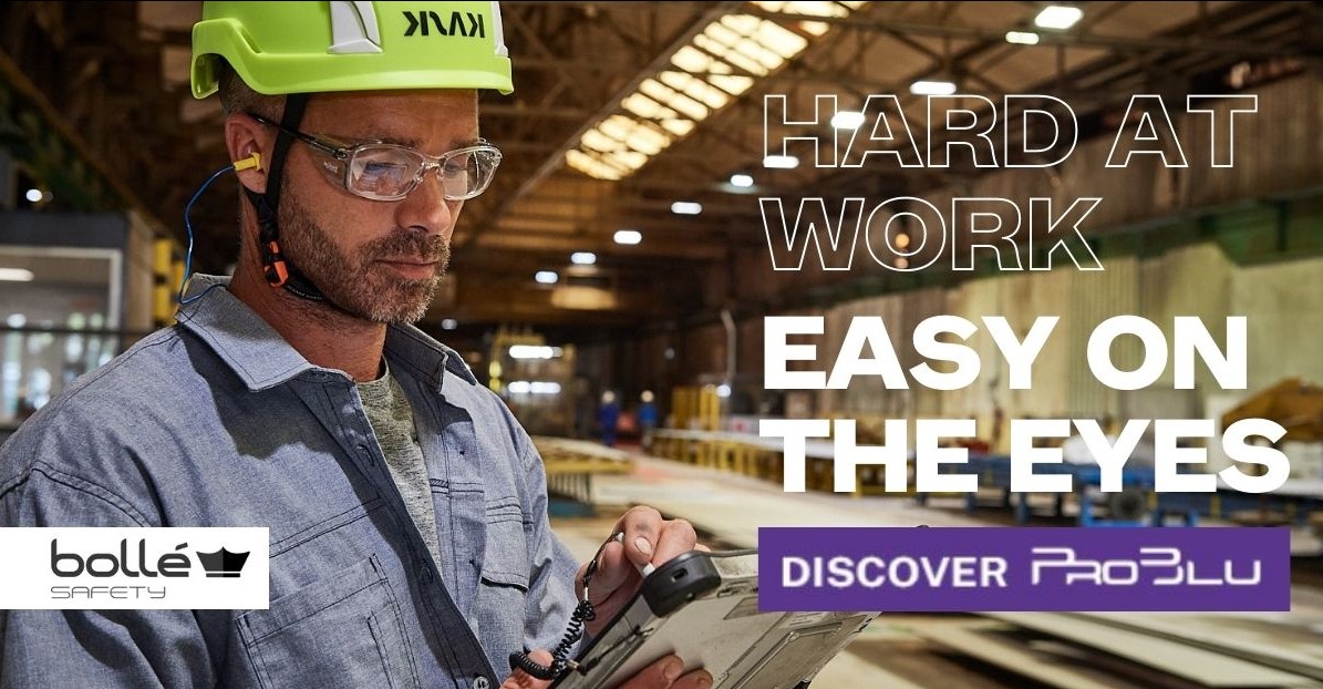 Bollé Safety's lightweight and resistant protective glasses provide the perfect combination of safety, precision and comfort. Suppliers ➡️ ow.ly/MUtm50HqnCl @BolleSafety is a supply partner of Eurosafe. #ppe