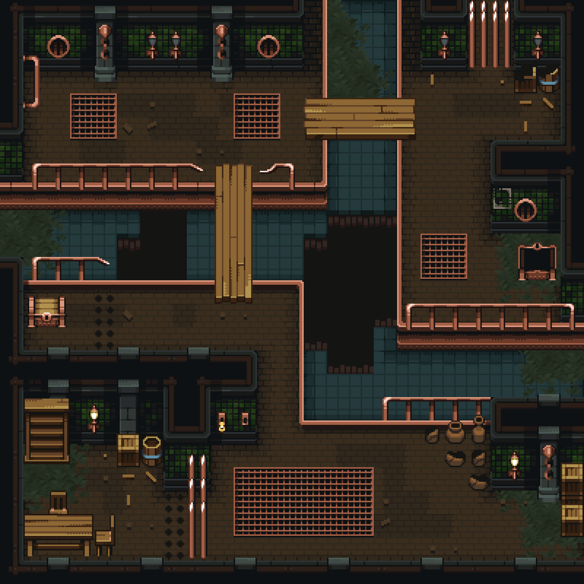 Anokolisa's tweet photo. #pixelart Sewer for Patreon https://t.co/3DVecGhEdn