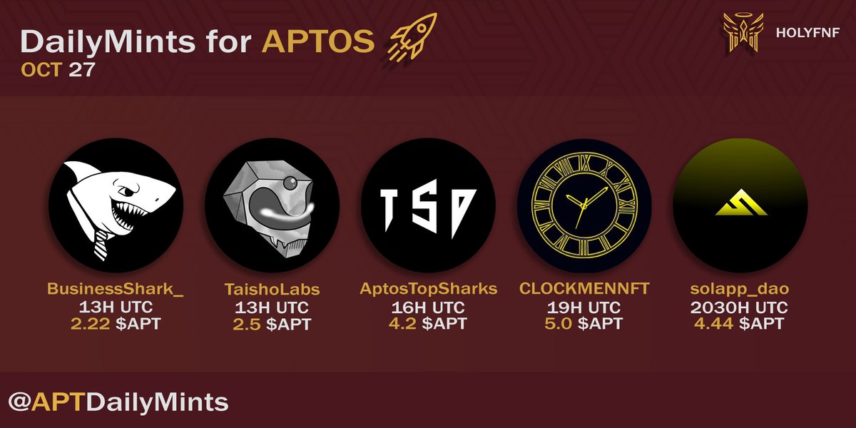 HOLY {Daily Mints} tweet media