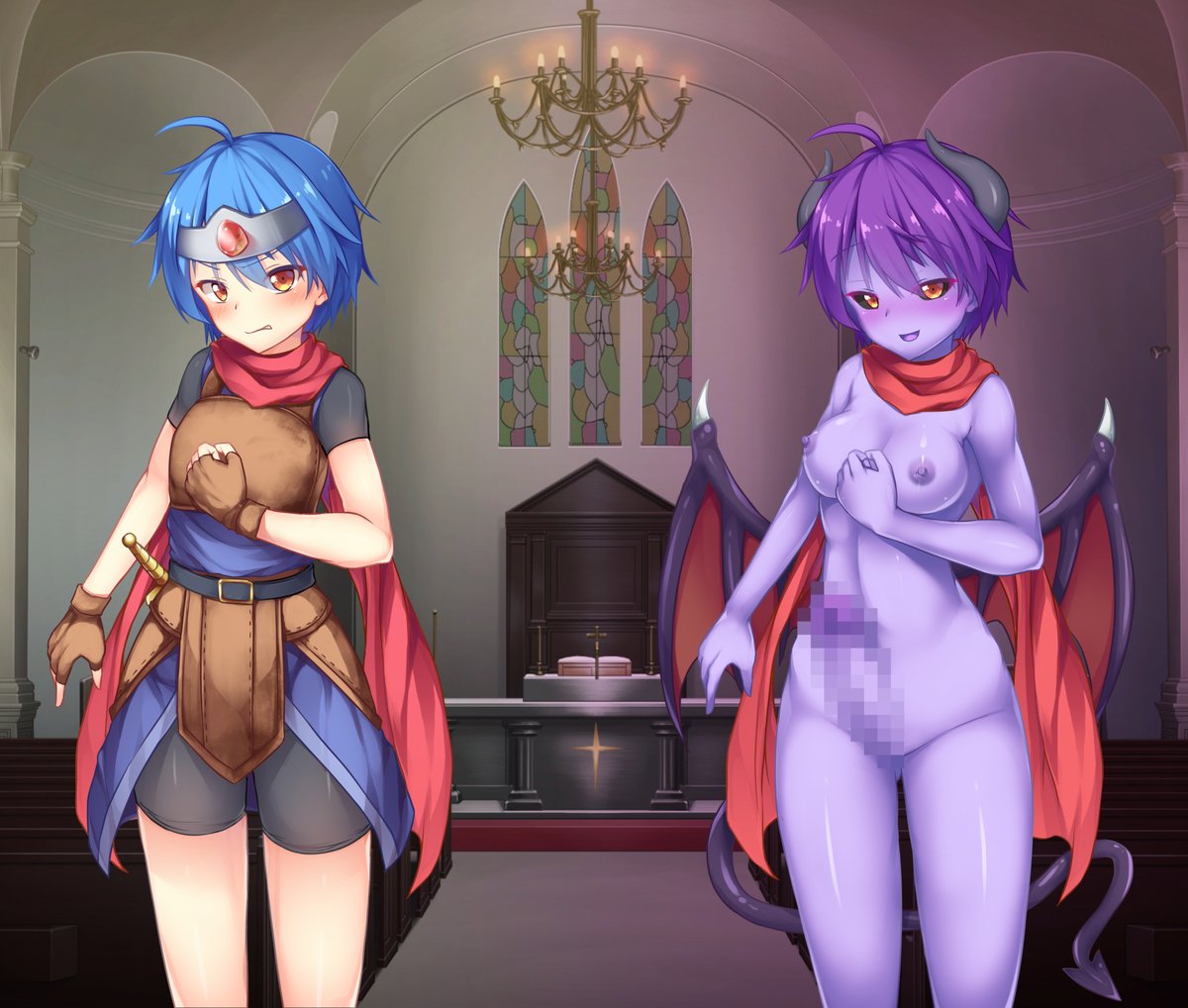 #これを見た人は悪堕ちを貼る 