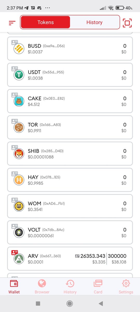 Juliencryptoff's tweet photo. @ArivaCoin @okse_io @PancakeSwap @Eljaboom @BNBCHAIN @Visa I loaded my #Okse account with 500000 ARVs initially 🎉 I hope it's not too late 👀 https://t.co/vbRO4K7Kp3