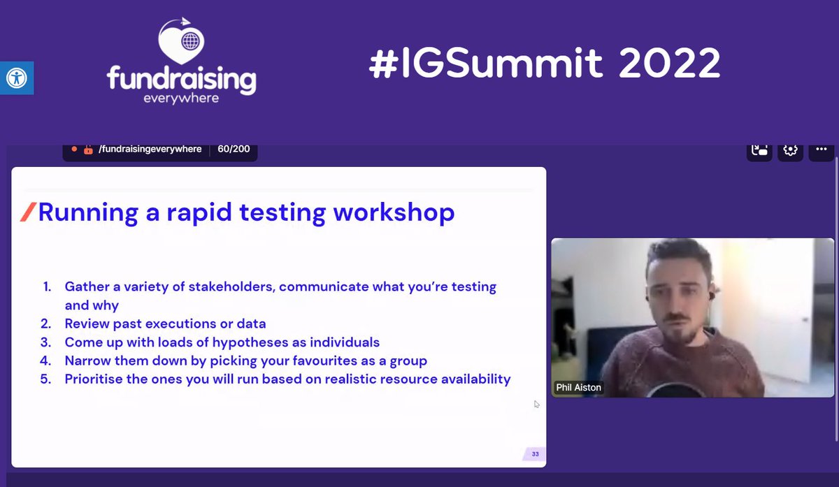 How to run a rapid testing workshop 💡 Thanks, @philaiston! #IGSummit @TPXimpact