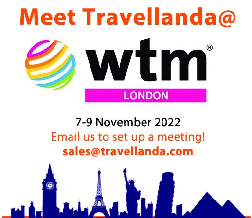 Travellanda's tweet photo. Meet Travellanda team to discuss how we can help your travel business! Get in touch to arrange a meeting at sales@travellanda.com
#wtmlondon #wtm2022 #London #onlinetravel #b2b  #hotelwholesaler #hotelsonline #instantconfirmation #Loyaltyprogram #negotiatedrates #api #xml https://t.co/GF36yXMg7j