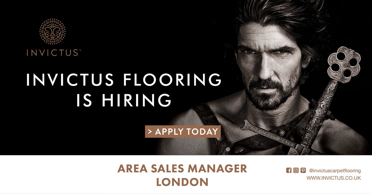 🇬🇧 Want to work for one of UK's most prestigious luxury vinyl flooring brands? Now is your chance! We have an open position for a motivated and committed Area Sales Manager in London! 💪

Learn more: carpetyourlife.com/en/about-us/ca…

#hiring #london #careers