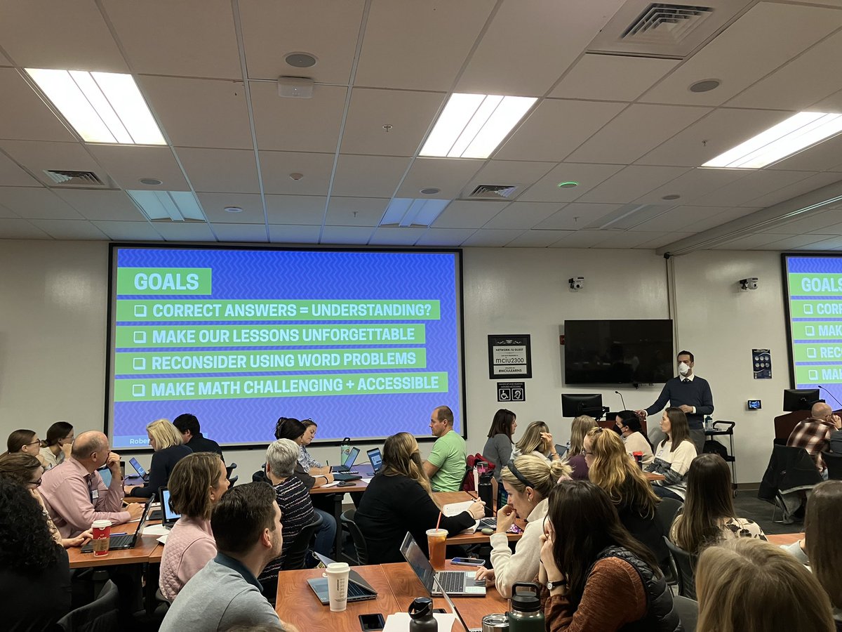 Stephanie Schwab (@stephsschwab) on Twitter photo Packed house for a day of learning with <a href="/robertkaplinsky/">Robert Kaplinsky</a>! Let the paradigm shift begin! <a href="/MCIULearns/">MCIULearns</a> #iteachmath #mtbos <a href="/openmiddle/">Open Middle</a> Packed house for a day of learning with <a href="/robertkaplinsky/">Robert Kaplinsky</a>! Let the paradigm shift begin! <a href="/MCIULearns/">MCIULearns</a> #iteachmath #mtbos <a href="/openmiddle/">Open Middle</a>