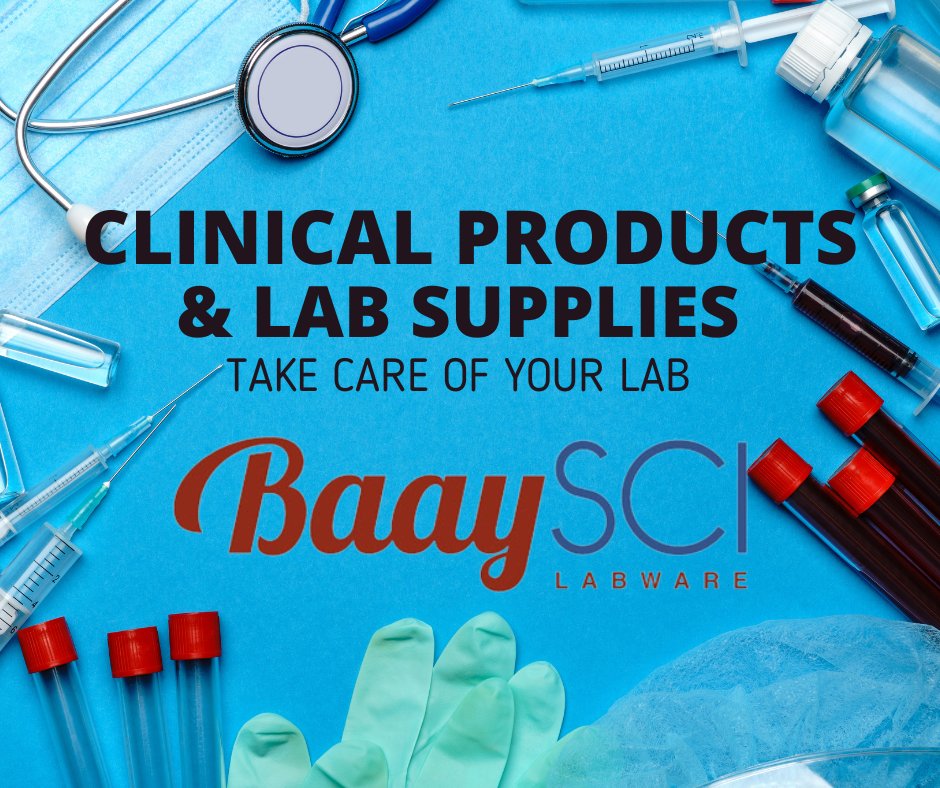 baaysci's tweet photo. BaaySCI is a supplier of clinical and labware products and everything is in stock. If you are looking to set your lab up - let us know and we will help you take care of your lab! Starter packs and discounts for bulk orders are available.
#BaaySCI #clinical #labware https://t.co/fcGlHw73ey