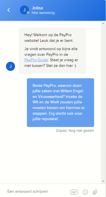 JodocusDraak's tweet photo. Hi PayPro, why are you doing business with Viruswaarheid/Willem Engel?

"Unlawful conflicts of interest, deception of donors &amp; risks for ING" is what the Dutch judge had to say about Viruswaarheid

#reputation #Paypro

https://t.co/GP0NskghVk

@PayProNL @paypro_global @PayproCorp https://t.co/hKJHO5jUFj