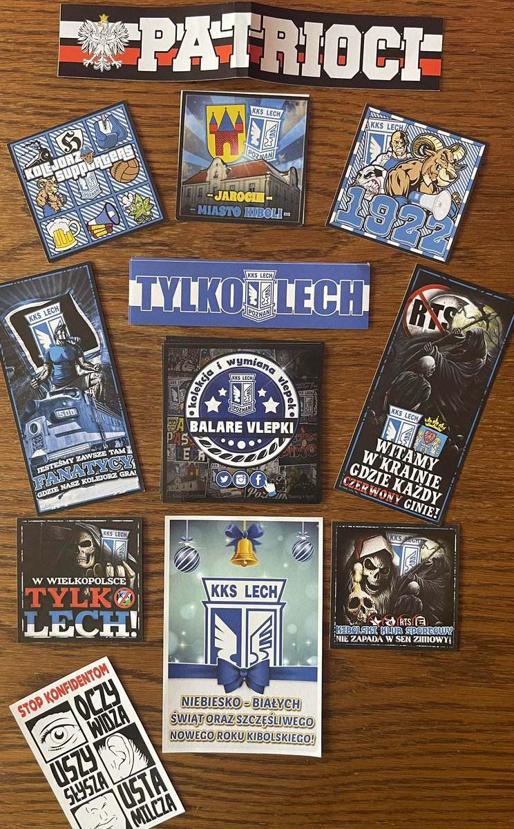 Invado93's tweet image. Vlepki bezpiecznie dotarły!      Jeszcze raz dzięki @BKolekcja !      🔥👊