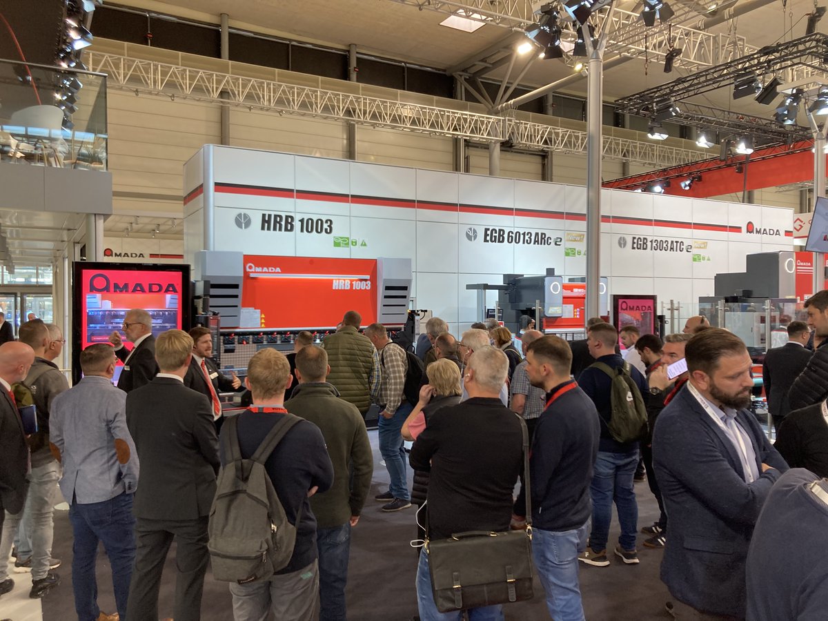 AmadaUKLTD's tweet photo. Welcome to our final group of the week, joining us on our charter flight from Birmingham we have customers from across the UK and Ireland.
#amadauk #ukmfg #uksheetmetal #euroblech #euroblech2022 #show #event #foryoursucess https://t.co/fs8F3C9FG3