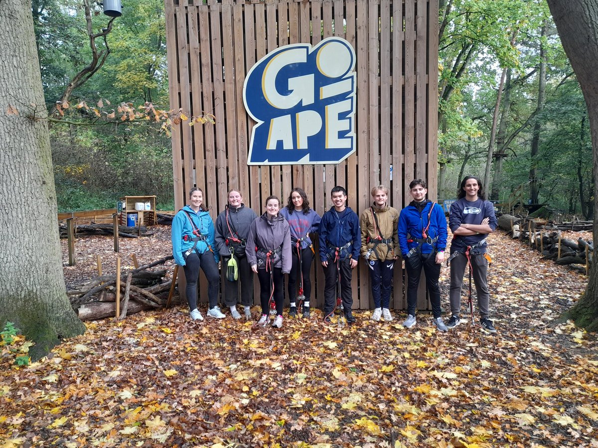 Absolutely cracking week exploring the <a href="/GoApeTribe/">Go Ape</a> centres around the UK with the <a href="/DofE/">The Duke of Edinburgh’s Award</a> Youth Ambassadors! Lovely to spend some time together in person, taking part in adrenaline fuelled activities!