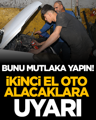 Bunu mutlaka yapın! İkinci el oto alacaklara uyarı yeniakit.com.tr/haber/bunu-mut…