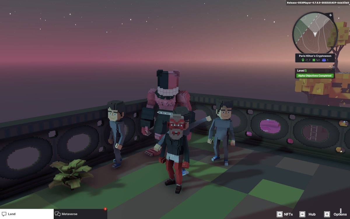 GrandPlan7's tweet photo. @TheSandboxGame I just participated in the Paris Hilton  #Cryptoween Event. I found Grralh check out my screenshot below!
🎃👇 https://t.co/0oyfFrSerN