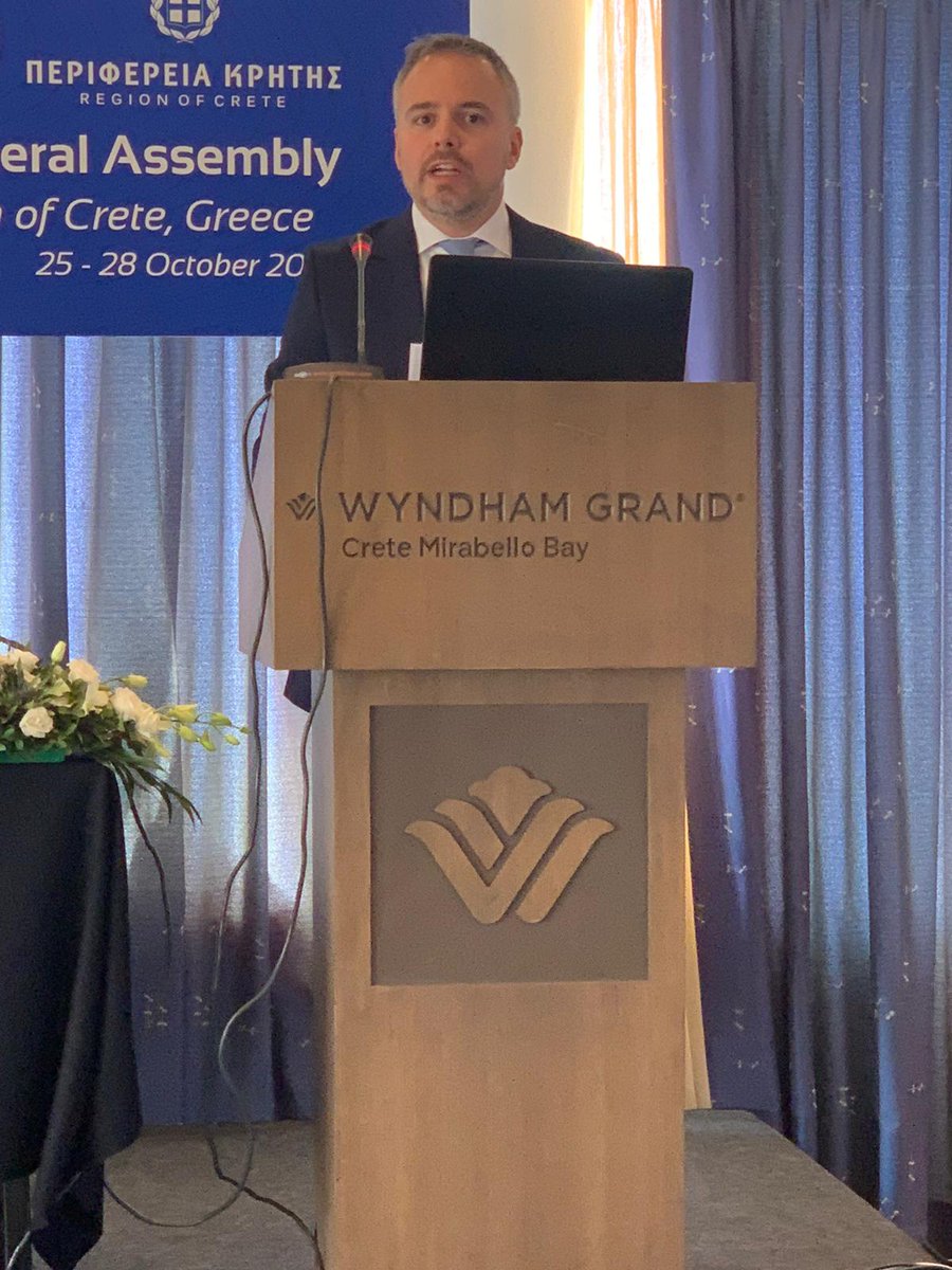 CPMR_ISLANDS's tweet photo. 🗣️@Antoni_Vicens, representing the Balearic Islands  Presidency of the Islands Commission, called all @CPMR_ISLANDS🏝️ members to take today's opportunity to come together with partners &amp; draw a concrete plan on the #island dimension in the 🇪🇺 in a cross-cutting way #EUIslandsPact https://t.co/N8w78Ic92i