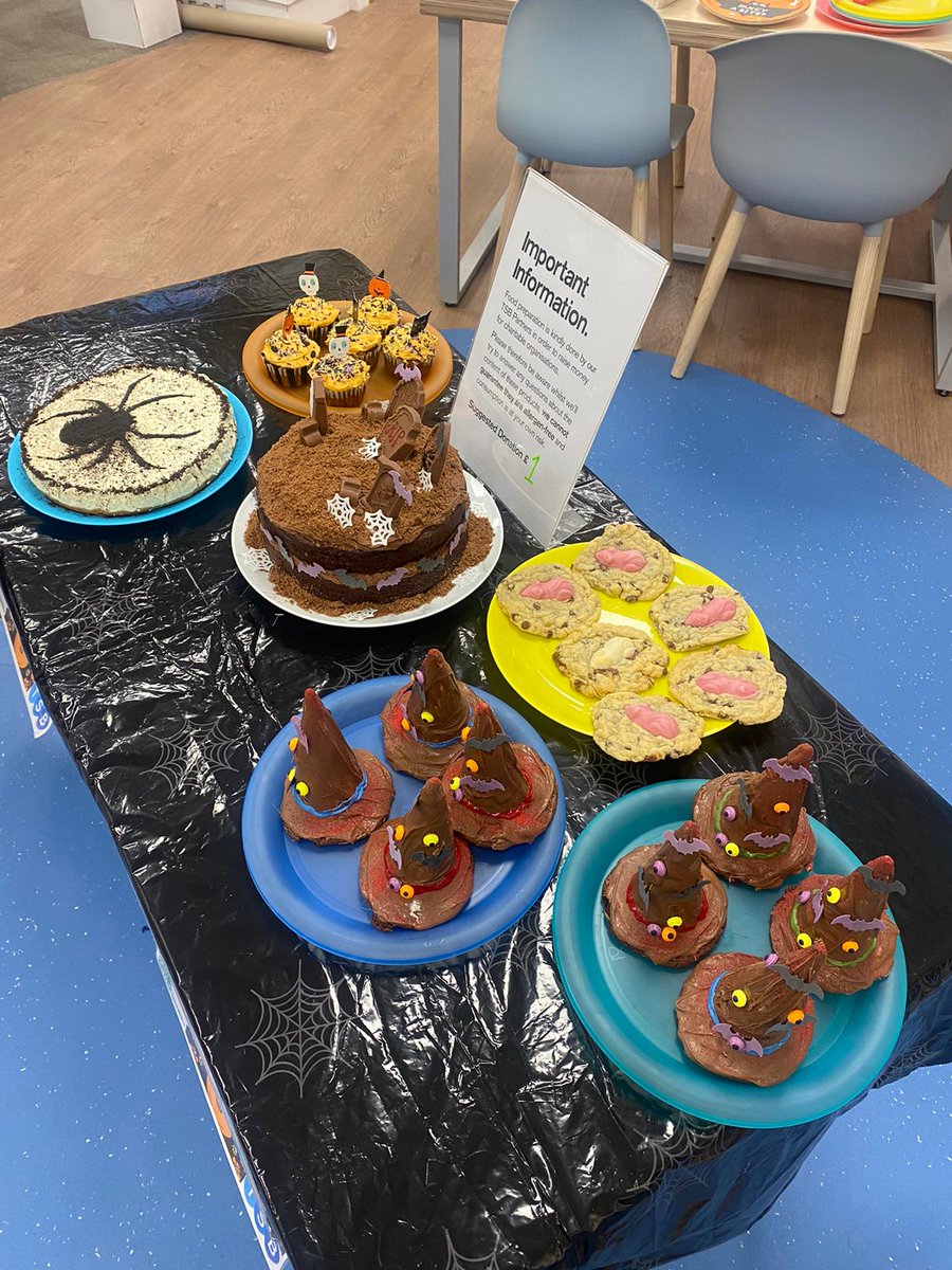 dancowen74's tweet photo. Bake Sale on Today @TSB @The_Parade @inswindon Come &amp; look to see what we have on offer. Raising money for the @ODSwindon #Charity @BazilSolomon @WiltsHour @DhcFry #BakeSale #tsbpride #lifemademore #Bakeit https://t.co/F32fJc7SIG