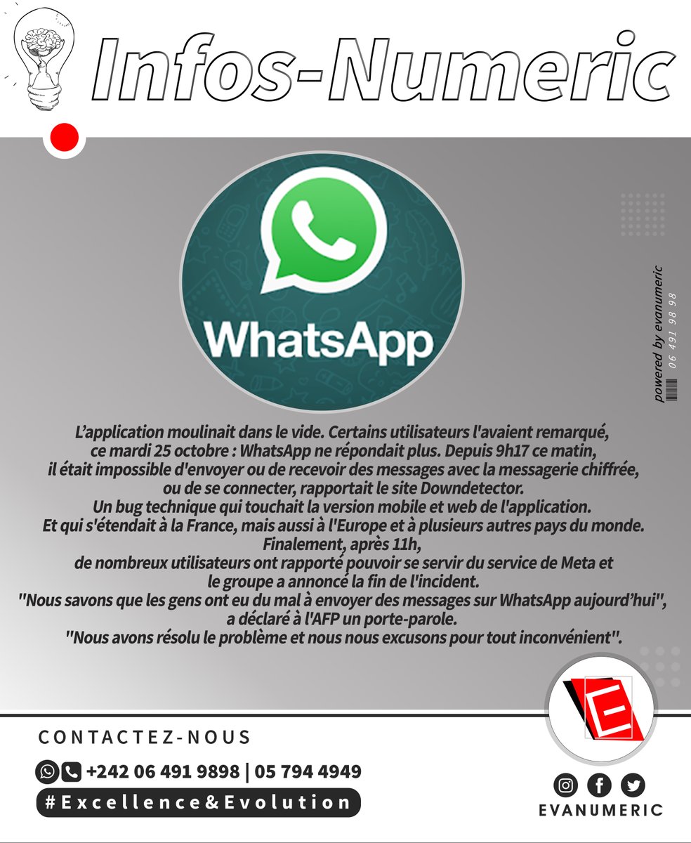 Evanumeric1's tweet image. #evanumeric
#excellence
#evolution 
#infosNumeric