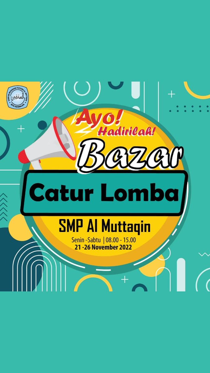 SMPALMUTTAQIN's tweet photo. Ready for Catur Lomba 2022 💪
.
.
Informasi Sekolah : https://t.co/njpQtGmlWq
.
.
#smpalmuttaqin #SekolahParajuara #SekolahBerkarakter #SekolahHebat https://t.co/Q0ZVi0Dr9l