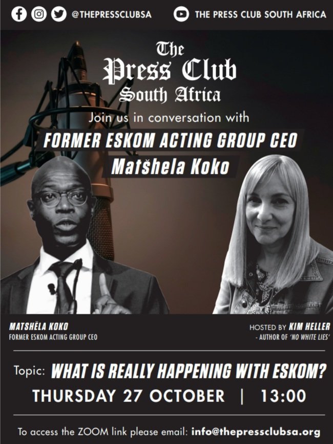 ForTheLand_'s tweet photo. The timing of the arrest of Matshela Koko raises so many questions, he was meant to do an interview with Kim Heller at 1PM today. What information does he have that someone doesn't want to become public knowledge? 

The political sphere is very polluted right now. https://t.co/0oS8cUZfUo