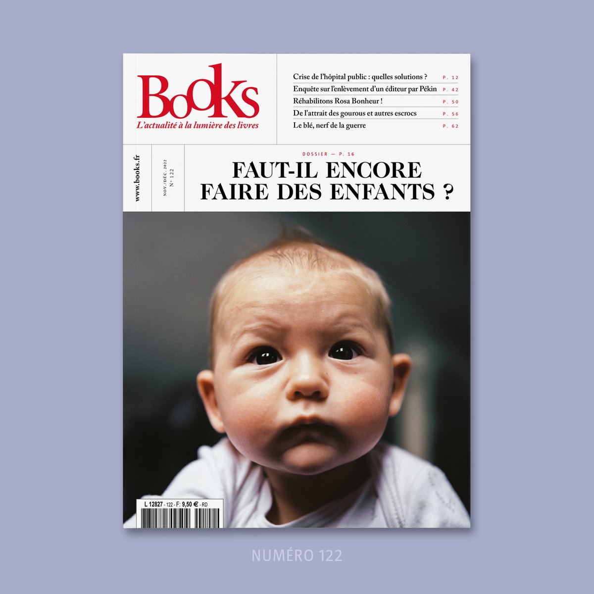Booksmag's tweet photo. 💥 Le nouveau numéro de Books sort aujourd’hui ! Au menu : un grand dossier sur la #démographie, une enquête sur le blé qui régit le monde, un décryptage de l’attrait des sectes, un portrait de la peintre animalière Rosa Bonheur.
Découvrez Books 122 >> https://t.co/6wWI43rSIv https://t.co/QLRqgR2Eid