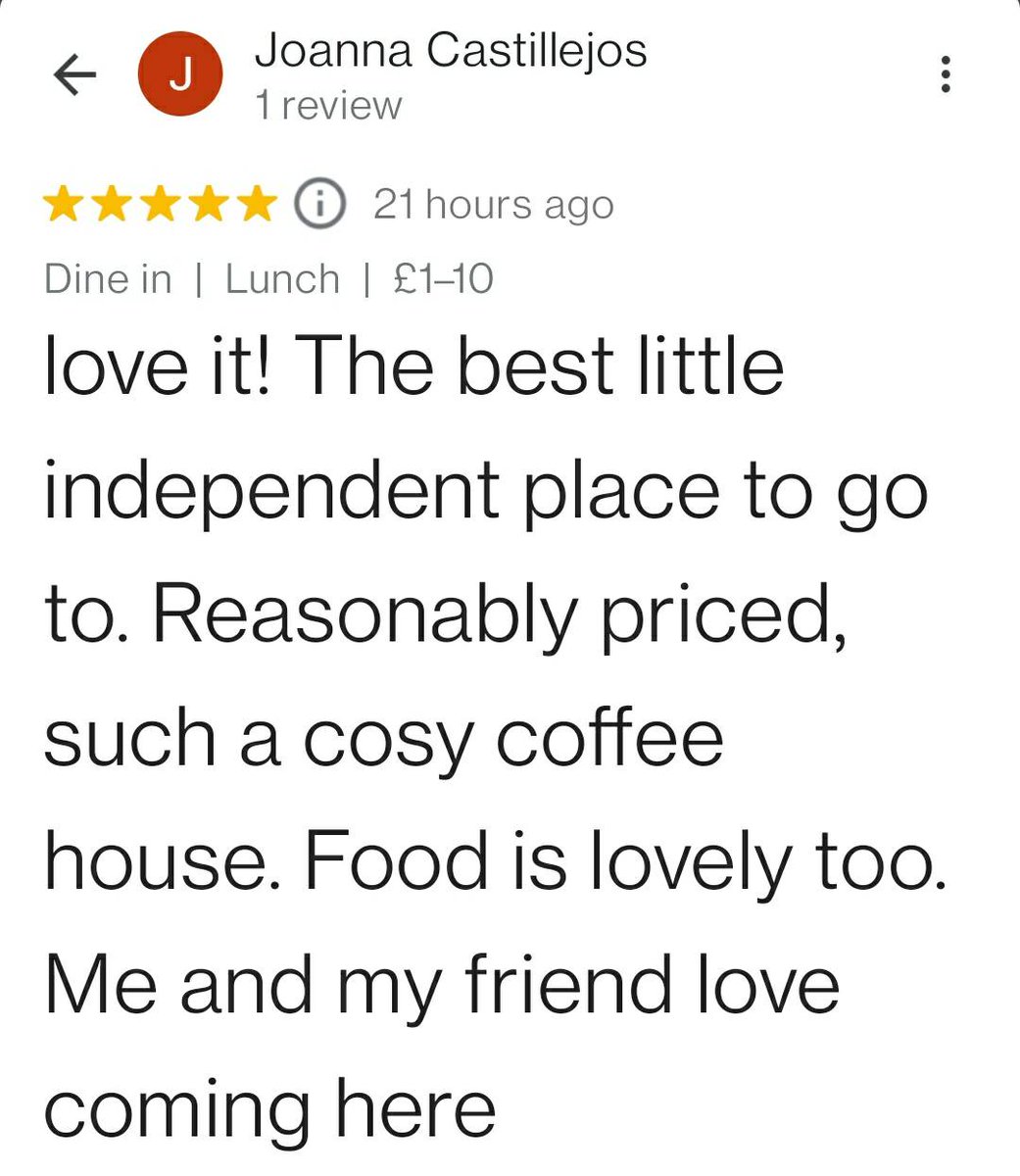 Thank you thank you Joanna ❣️ Us independents need all the support we can get at the moment. We love our community 🥰🤗

#coffeelovers #brighton #sussex #community #localbusiness #shoplocal #thursdayvibes #homemade #brightonfoodanddrink