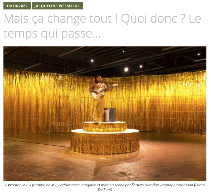 De_Pont's tweet image. Pour nos visiteurs francophones 
#kjartansson #timechangeseverything #depont
👉  ow.ly/m9lI50LmqVI