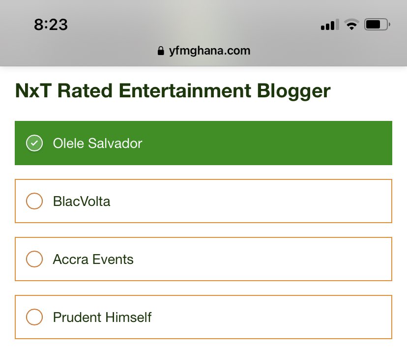 OleleSalvador's tweet photo. My attention has been drawn by a brother here that I’ve been nominated for @Y1079FM #YRatedAwards this year. 

I’m humbled to have been recognized alongside other colleagues who have equally contributed to our creative ecosystem. #YAt14

Link to vote here: https://t.co/Ln2wIEXGR5 https://t.co/h4pWg8S7Lr