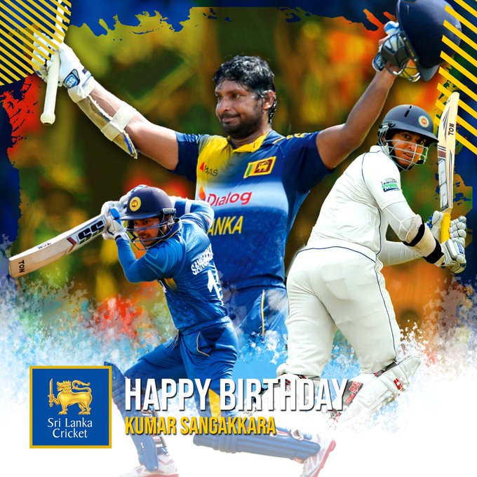 Happy Birthday to Kumar Sangakkara!    