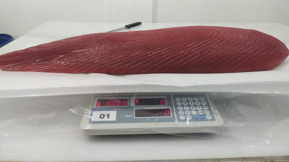 #Yellowfin #Tuna #Loin #sashimi