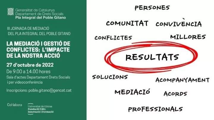 A la 3a Jornada de #mediacio del #PobleGitano Molt a aprendre per parts dels mediadors de la societat majoritària