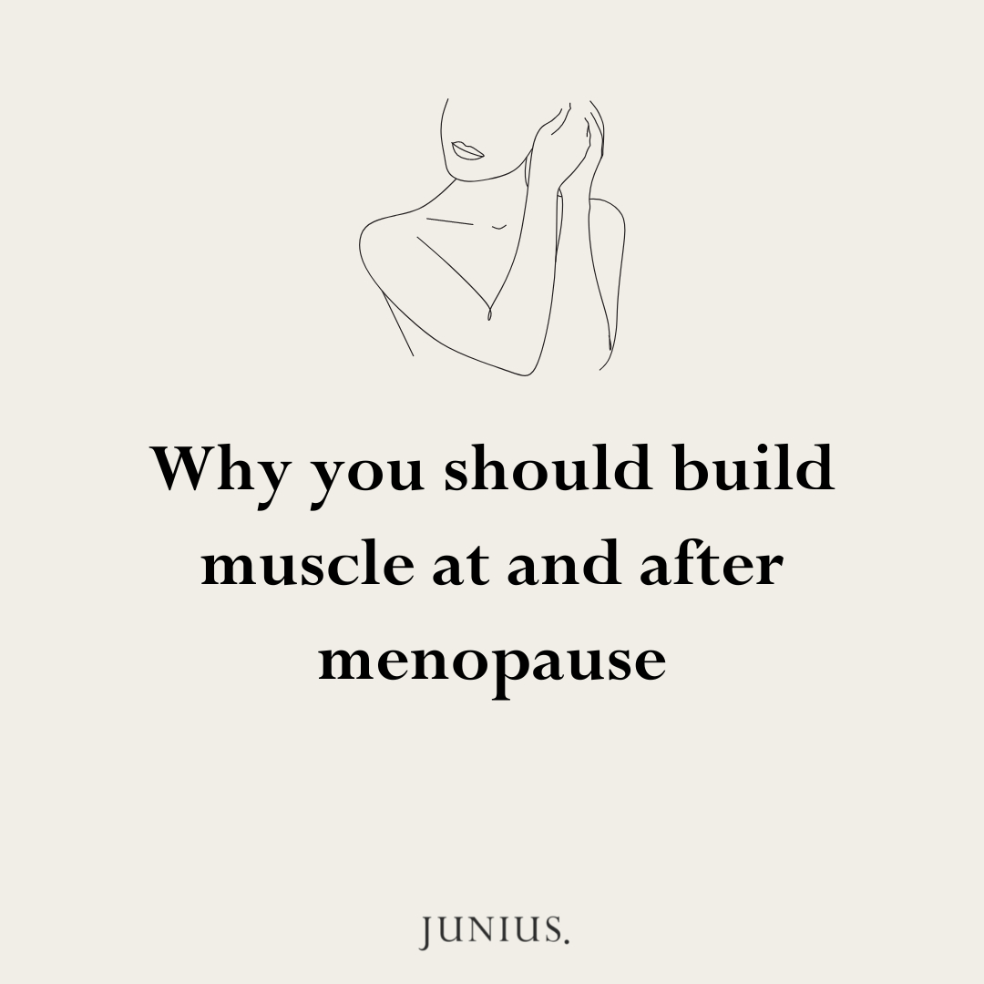 wearejunius's tweet image. 💪Muscle mass is important at any age and stage of life, so SO important in fact. It just becomes EVEN more important post-menopause. 

💪After age 30 the human body loses about 3-10% of muscle mass every 10 years. This is a lot of muscle over time and it has a big impact on