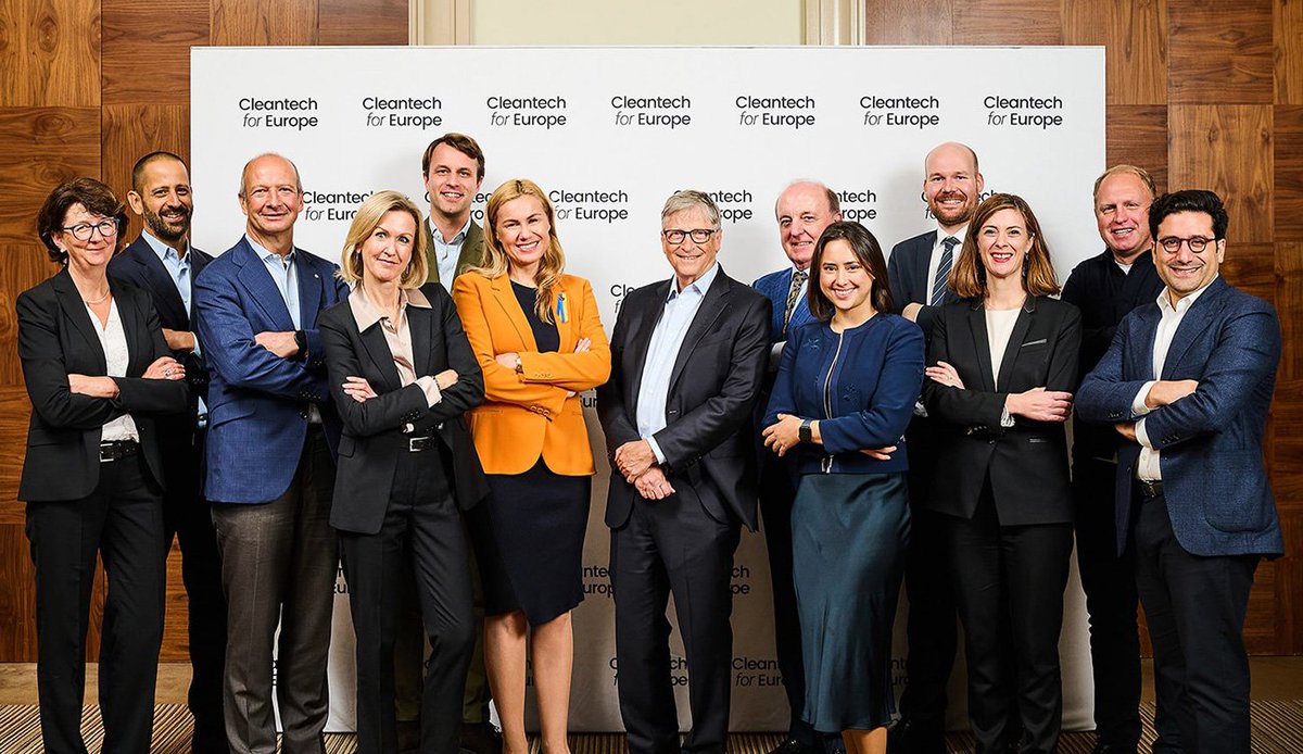 Enapter's tweet photo. @Enapter launches European Cleantech Scale-up Coalition as founding member supported by @BillGates &amp; @KadriSimson 🤝

The objective is to usher in a new era of climate and industrial leadership for Europe.

Full press release: https://t.co/EWMWEUNgoW
@Breakthrough #greenhydrogen https://t.co/1kfQ8szyzM