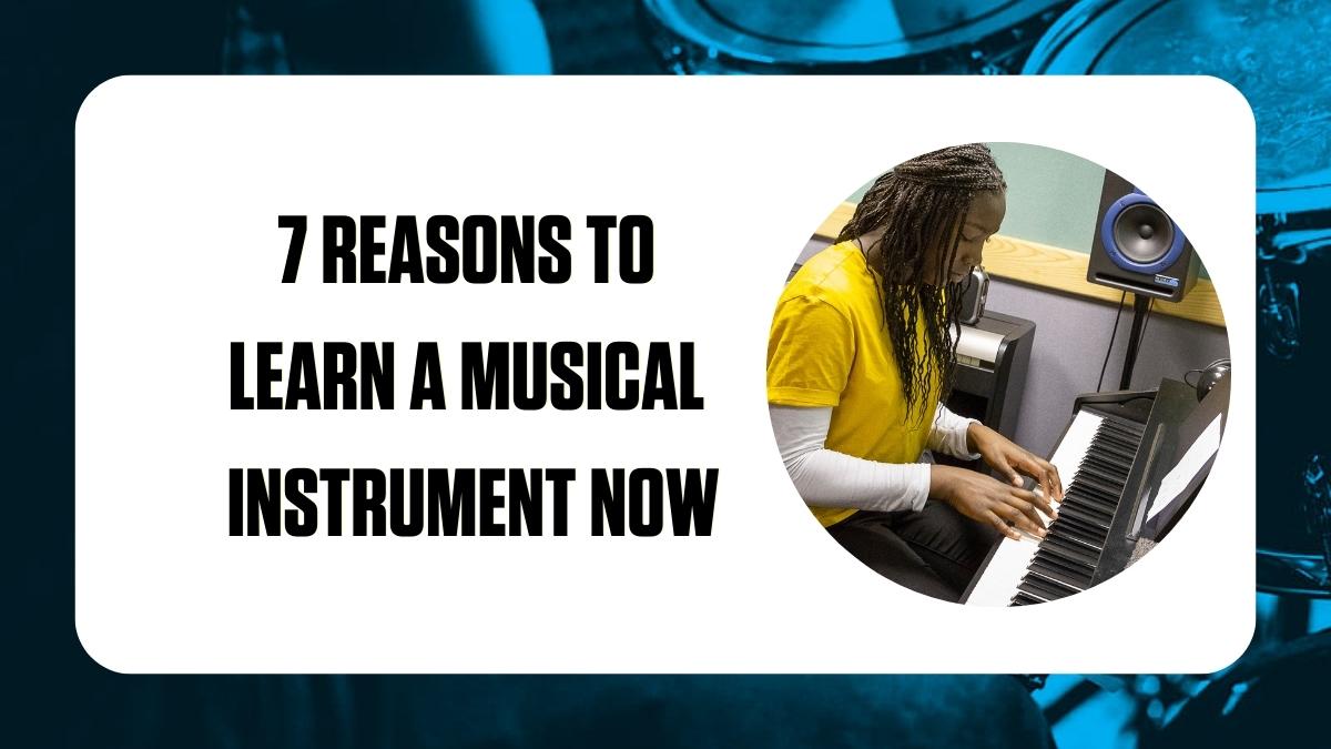 Looking to learn something new or pick up an old hobby? Here’s why you should learn a new musical instrument 👇