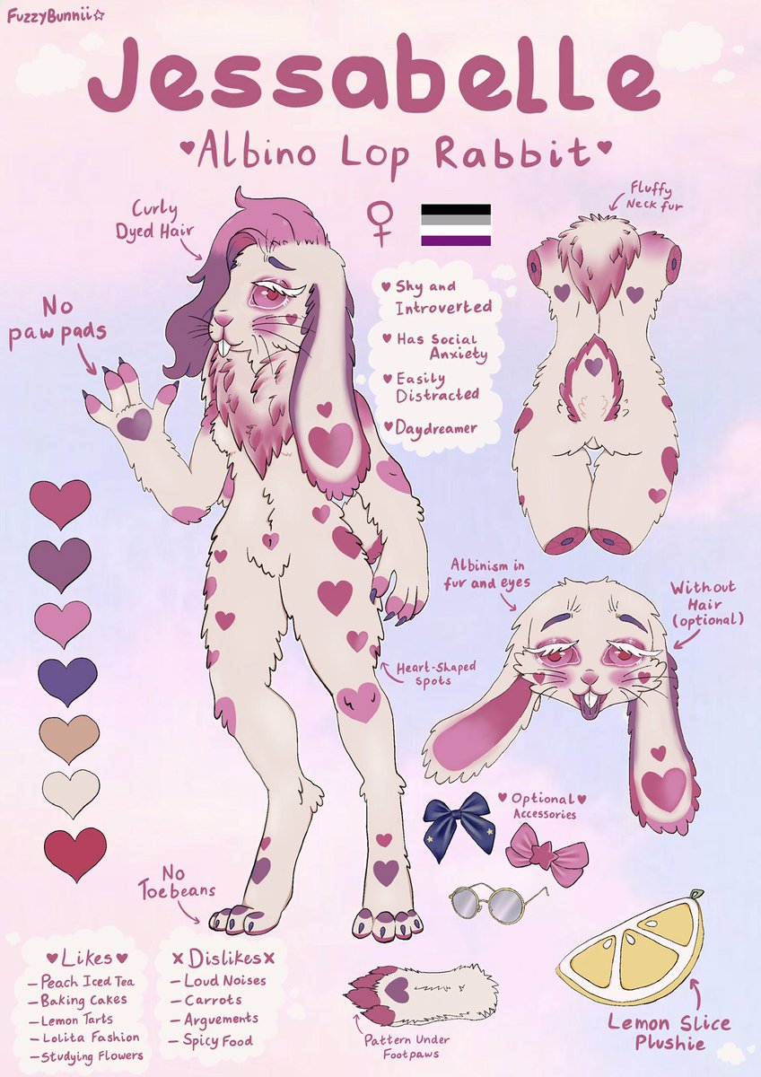Fuzzi_Bunnii's tweet photo. @BUNKlNS Would love to see how you redesign her! 💕 https://t.co/aPqfQVScM5