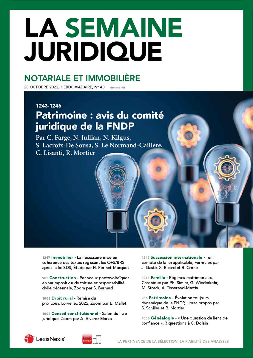 <a href="/JCP_N/">JCPN</a> ✨avis #FNDP CFarge <a href="/Njullian41/">Nadège Jullian</a> <a href="/NicolasKilgus/">Nicolas KILGUS</a> SLacroixDeSousa SLeNormandCaillère <a href="/lisanticecile/">Cecile Lisanti</a> RMortier SSchiller <a href="/presidentfndp/">Renaud Mortier</a> 
#régimesmat PhSimler GWiederkehr MStorck ATisserandMartin
#BRS HPerinetMarquet
#photovoltaïque SBernard
#DIP <a href="/gastej44/">Gasté</a> XRicard <a href="/aliasrichard1/">crone richard</a>