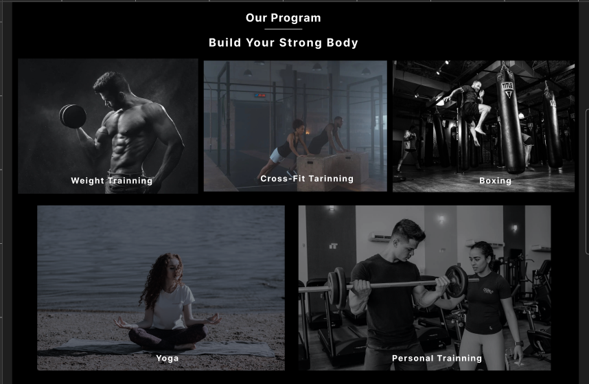 ImDRD7's tweet photo. Designed a Gym Website taking few inspiration from Dribbble ,,Be the Judge and comment down your thoughts about it @stephanieorkuma @apoorvtwts https://t.co/hbabKDtlMu
