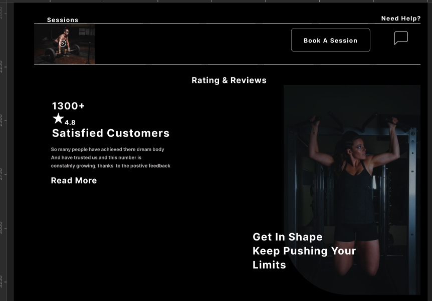 ImDRD7's tweet photo. Designed a Gym Website taking few inspiration from Dribbble ,,Be the Judge and comment down your thoughts about it @stephanieorkuma @apoorvtwts https://t.co/hbabKDtlMu