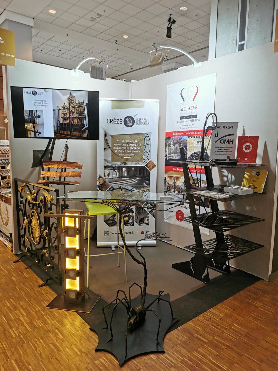 SALON INTERNATIONAL DU PATRIMOINE CULTUREL

Le Salon International du Patrimoine Culturel vous ouvre ses portes !

Venez nous rencontrer en salle Delorme, avec les Entreprises du Patrimoine Vivant, sur le stand EPV4, emplacement B54.

27-30 octobre 2022 au Carrousel du Louvre.