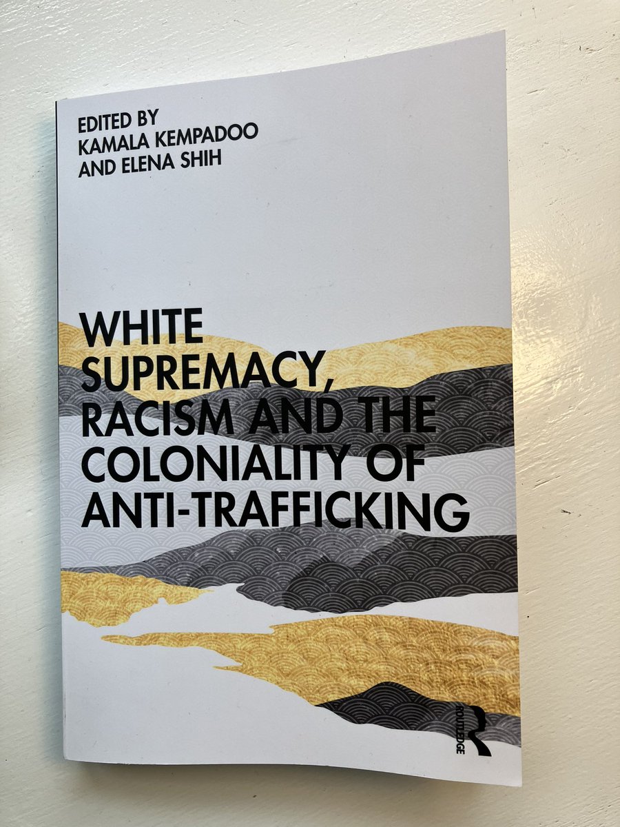 I have contributed to this important collective work about anti-trafficking, the racialized other and racism edited by Kamala Kempadoo and <a href="/uhlenna/">Elena Shih</a>. Thank you for a great collaboration.
#antitrafficking #racism