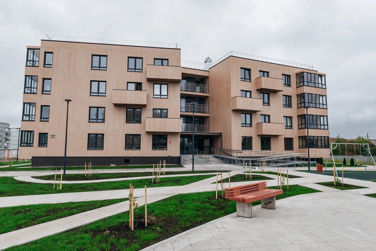 Несобянин on Twitter: \"Новый полностью деревянный дом в городе Сокол ...